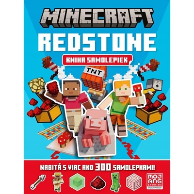 Minecraft Redstone kniha samolepiek kolektiv