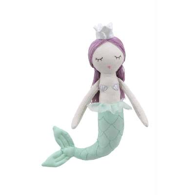 Wilberry Парцалена кукла Русалка с лилава коса 28 см (WB001026)