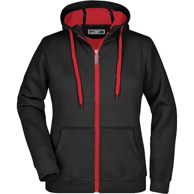 James&Nicholson dámska mikina JN354 Black
