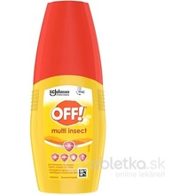 Off! Multi Insect repelent proti hmyzu rozprašovač 100 ml