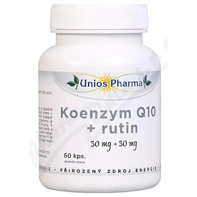 Unios Pharma Koenzym Q10 + rutin 60 kapsúl