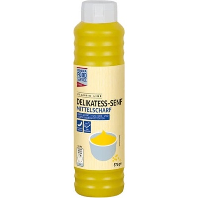 Edeka Foodservice Classic Delikátní hořčice, jemně pálivá 875ml – Zboží Dáma