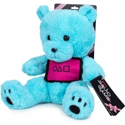 BEAR-IMPEX Игра на калмари: плюшено мече с тениска на Игра на калмари - 28 см (lb335631)