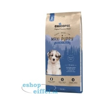 Chicopee Classic Nature Line Maxi Puppy Poultry & Millet 15 kg