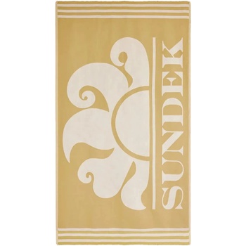SUNDEK Хавлиена кърпа Sundek Fouta jacquard beach logo towel - Golden (Gold)