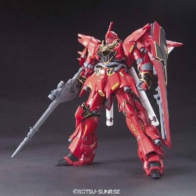 Bandai HGUC 1:144: Mobile Suit Gundam UC MSN 06S Sinanju