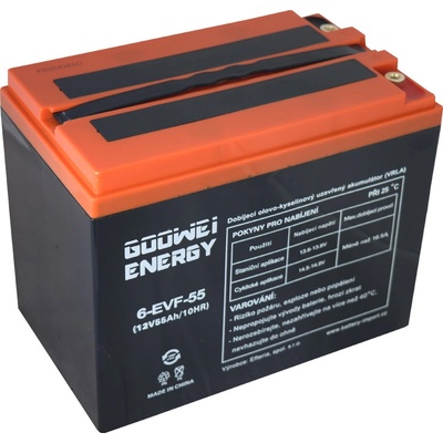 GOOWEI ENERGY 12V 55Ah 6-EVF-55 – Zbozi.Blesk.cz