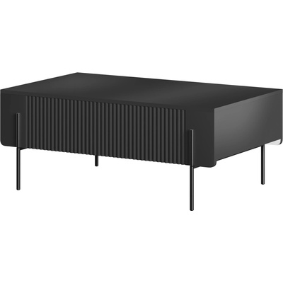 Bogart Malmi 100 cm čierna matná / čierne nožičky