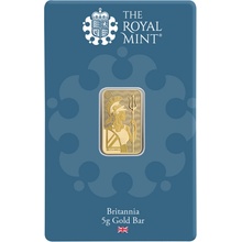 The Royal Mint Britannia zlatý slitek 5 g