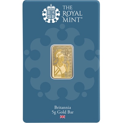 The Royal Mint Britannia zlatý slitek 5 g