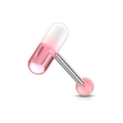 Šperky4U piercing do jazyka kapsle PJ01001-WP