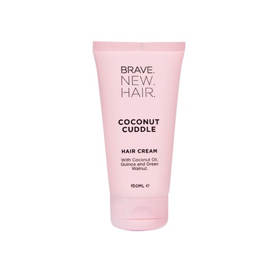 BRAVE.NEW.HAIR. BRAVE. NEW. HAIR. Coconut Cuddle Hair Cream Хидратиращ Крем За Коса Крем за коса унисекс 150ml