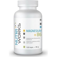 NutriWorks Magnesium + B6 120 kapsúl