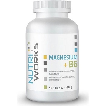 NutriWorks Magnesium + B6 120 kapsúl