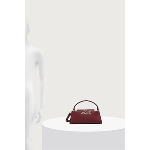 KARL LAGERFELD чанта crossbody дамска от кожа K/SIGNATURE (B4W30207)
