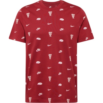 Nike Sportswear Тениска червено, размер 3XL