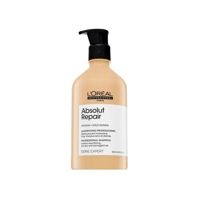 L'Oréal Série Expert Absolut Repair Gold Quinoa + Protein Shampoo подхранващ шампоан за много повредена коса 500 ml