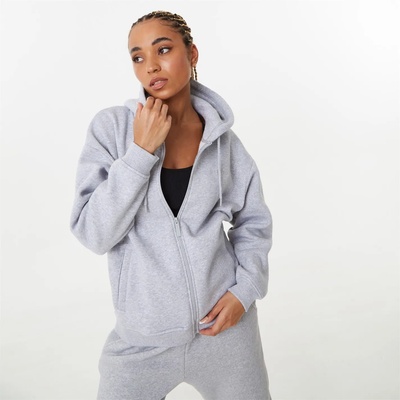 USA Pro Дамски суичър USA Pro Oversized Hoodie Womens - Grey Marl