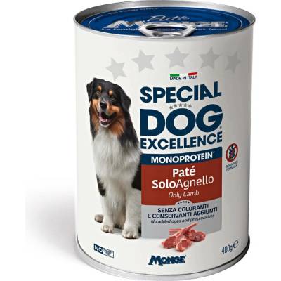 Monge Special Adult Excellence pate Monoprotein čisto jahňacie 400 g