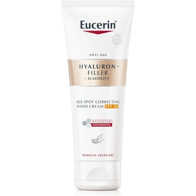 Eucerin Hyaluron-Filler + Elasticity крем за ръце против пигментни петна SPF 30 75ml