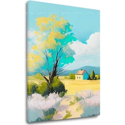 Krajinka na plátne Krajina v úplnom tichu - 60x50 cm