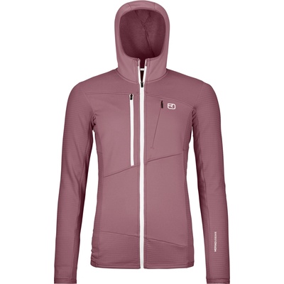 Ortovox Fleece Grid Hoody Women's Dusk Rose