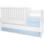 Lorelli ЛЕГЛО combo 172/72 БЯЛО/baby blue (10150560039a) - bebetabg