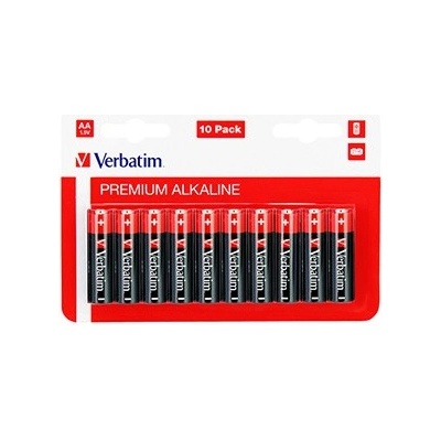 Verbatim 49875 Алкална батерия AA (LR6), AA, 1.5V, блистер, 10 бр (49875)