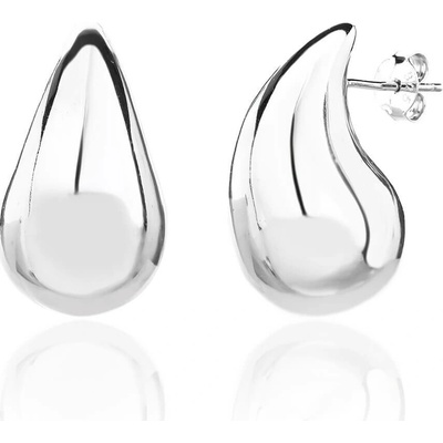 Bealio 14036 stříbrné náušnice SLZA KAPKA 24 mm 03-14036-4143