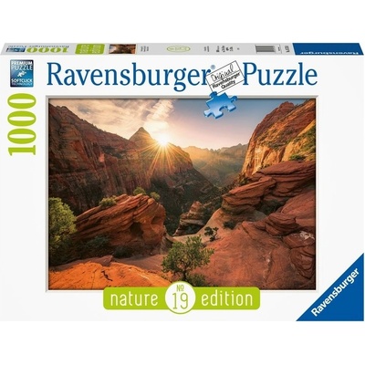 Ravensburger Пъзел Ravensburger от 1000 части - Национален парк Зайон (16754)