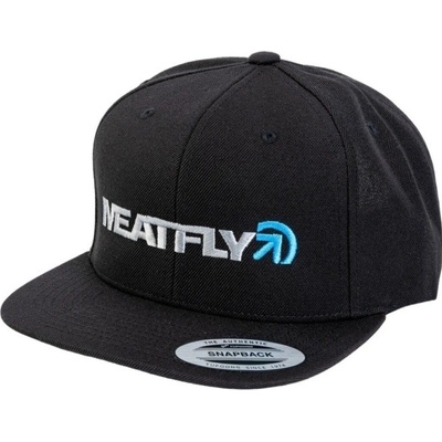 Meatfly Skipper Snapback sivá/čierna