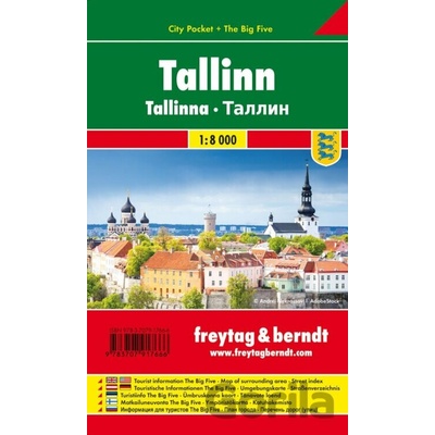 Tallinn 1:10 000 - freytag&berndt
