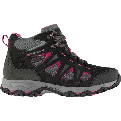 Karrimor Дамски боти Karrimor Mount Mid Ladies Waterproof Walking Boots - Black/Pink