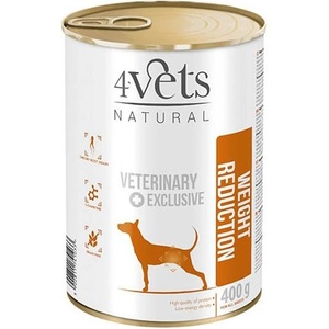 4Vets NATURAL Veterinary Exclusive СТРАХОТНА ЗАГУБА НА ТЕГЛО 400 г