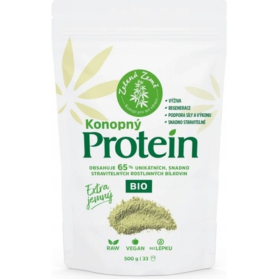 Zelená Země Konopný protein 500 g