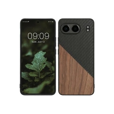 kwmobile Drevené OnePlus Nord 4 5G hnědá