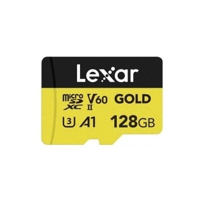 Lexar 128GB microSDXC Professional GOLD LMSGOLD128G-BNNNG