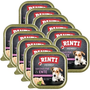 RINTI Ваничка RINTI FEINEST пиле и патица 11 x 150 г