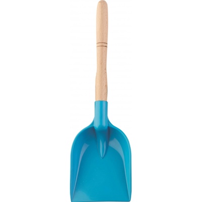 Androni lopata s dřevěnou násadou modrá délka 34 cm