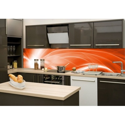 Dimex KI260-037 Fototapeta do kuchyně Orange Abstract rozměry 260 x 60 cm
