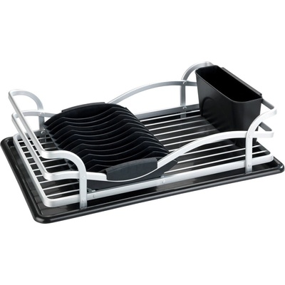 WENKO Черна алуминиева отцедница за съдове с капково покритие - Wenko (54768100)