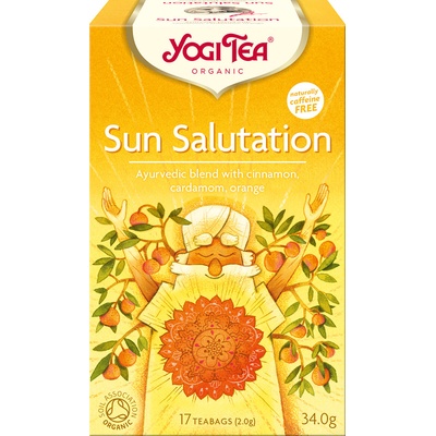 Yogi Tea Bio Pozdrav slunci 17 x 2 g