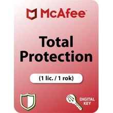 MCAFEE TOTAL PROTECTION 1 lic. 1 ROK (MTPEBF1RAA)