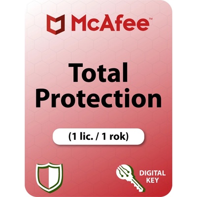 MCAFEE TOTAL PROTECTION 1 lic. 1 ROK (MTPEBF1RAA)