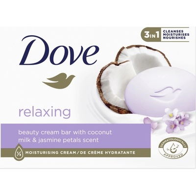 Dove tuhé mydlo coconut milk 90 g