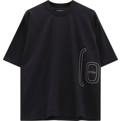 CMP Мъжка тениска CMP Loose Fit T-Shirt - Nero / Dove Grey (216-7664-0514)