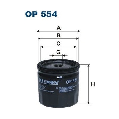 Olejový filter FILTRON OP 554