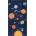Vitaus Детски килим 80x150 cm Solar System - Vitaus (KRN-KID-1024-80x150)