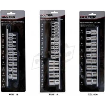 Image 1 of BOLTER Вложки комплект Е 1/4, 3/8 и 1/2 Bolter XG53119 (XG53119)
