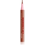 NYX Professional Makeup Lip Lingerie маркер за устни за дълготраен ефект цвят 02 Naughty Nude 1ml
